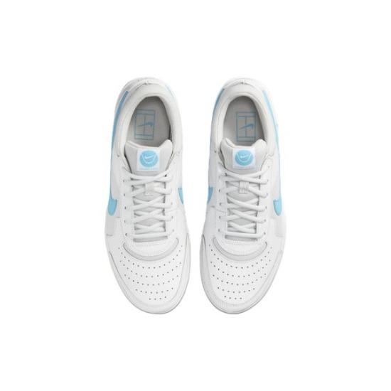 Nike Court Zoom Lite 3 Low Белый Балтийский Синий - DV3258-100