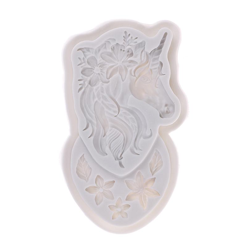 Силиконовая форма для лошади, форма для помадки, инструменты для украшения торта, форма для шоколадной мастики