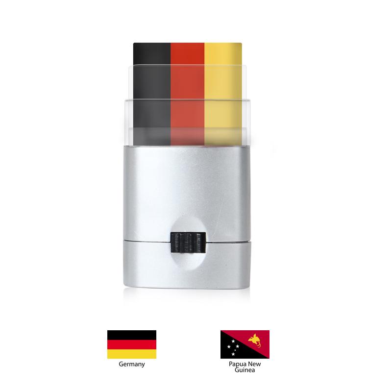 Tricolor National Flag Face Paint - Football Fan Face & Body Paint Pigment