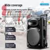 Newsmy B12 12-inch Outdoor Bluetooth Trolley Speaker