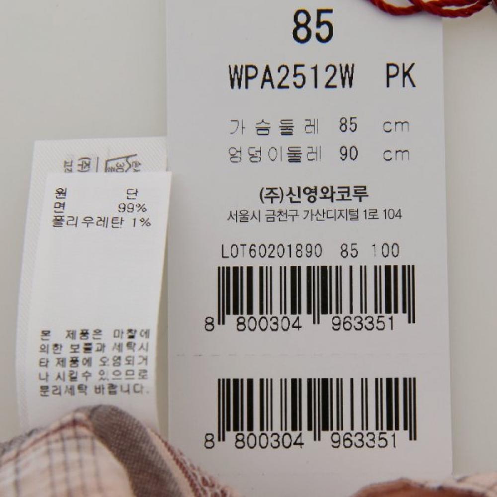 Wacoal Женская пижама S Yoru Check Wpa2512w