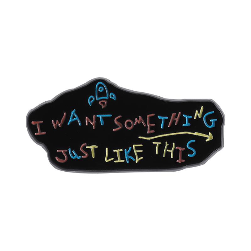 It's Ok Not To Be Ok Enamel Pin Custom Quotes Emotional Support Dumpster Fire Mental Health Brooches Lapel Badge Jewelry Gifts