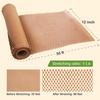 Упаковочная бумага в виде сот 12" x 55 футов - Экологичная амортизирующая обертка для переезда, отправки и упаковки | Перерабатываемая альтернатива рулону пузырчатой пленки |