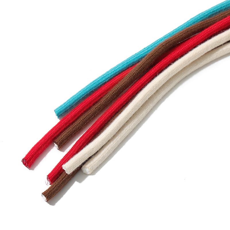 SP-109: Hand-Woven, Creative, Contrasting Color Shoulder Straps for Bags with Spring Rings