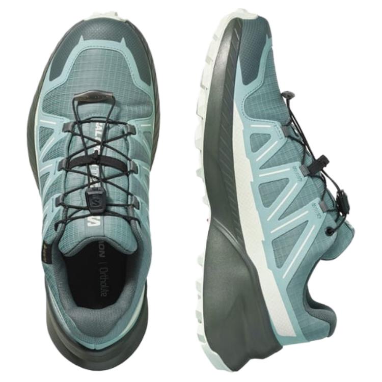 SALOMON Кроссовки для бега Speedcross Peak Женские Светло-голубые 479745