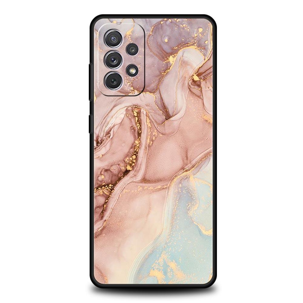Чехол для телефона с мраморными чернилами и помывкой для Samsung Galaxy A13 A51 A71 A41 A31 A21S A11 A01 A03S A12 A32 A52 A22 A23 A33 A53 A73 5G