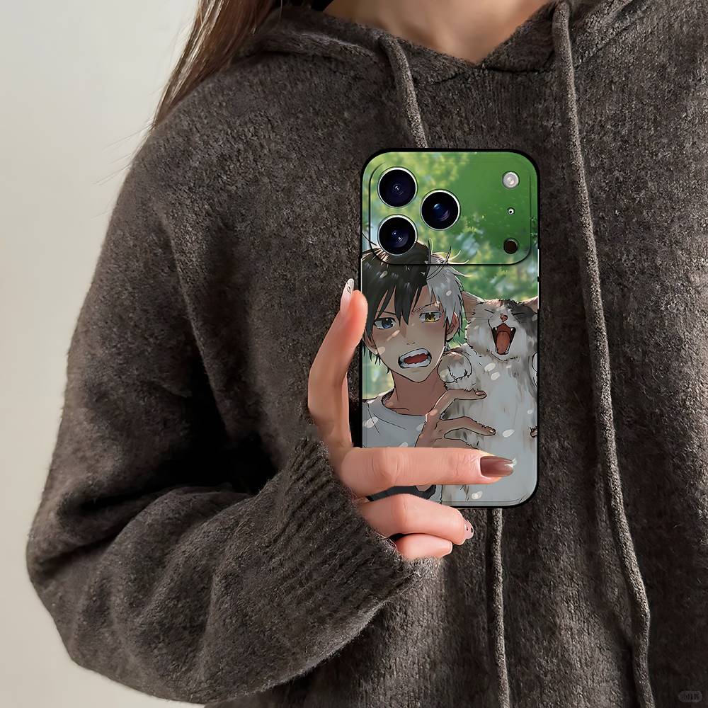 Чехол для телефона S-Sakuras H-Harukas Черный Подходит для IPhone 17,16,15,11,13,14 Pro Max,Plus,X,Xr,Xs Max,13Mini