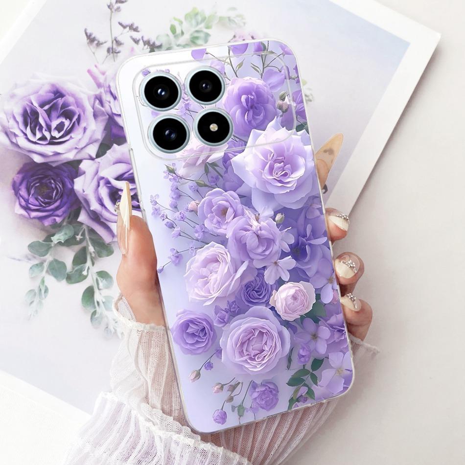 For Xiaomi Poco F8 Pro 2025 Cute Flower Butterfly Cat Painted Case For Poco F8Pro 5G Soft Silicone TPU Phone Cases