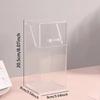 1pc Makeup Brush Storage Box, Simple and Transparent Multifunctional Makeup Brush Storage Rack, Simple, Durable and Practical
