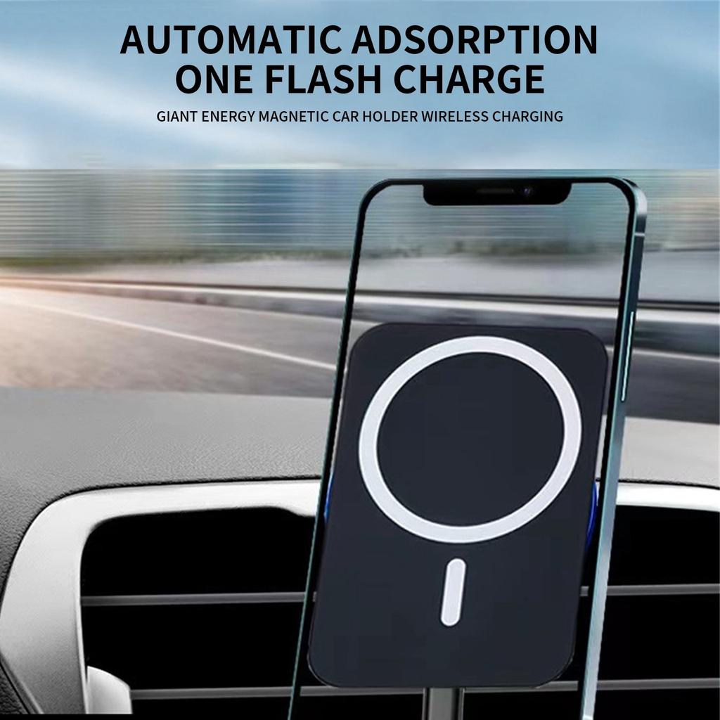 Автомобильный держатель для телефона Магнитный держатель для зарядного устройства Быстрая зарядка