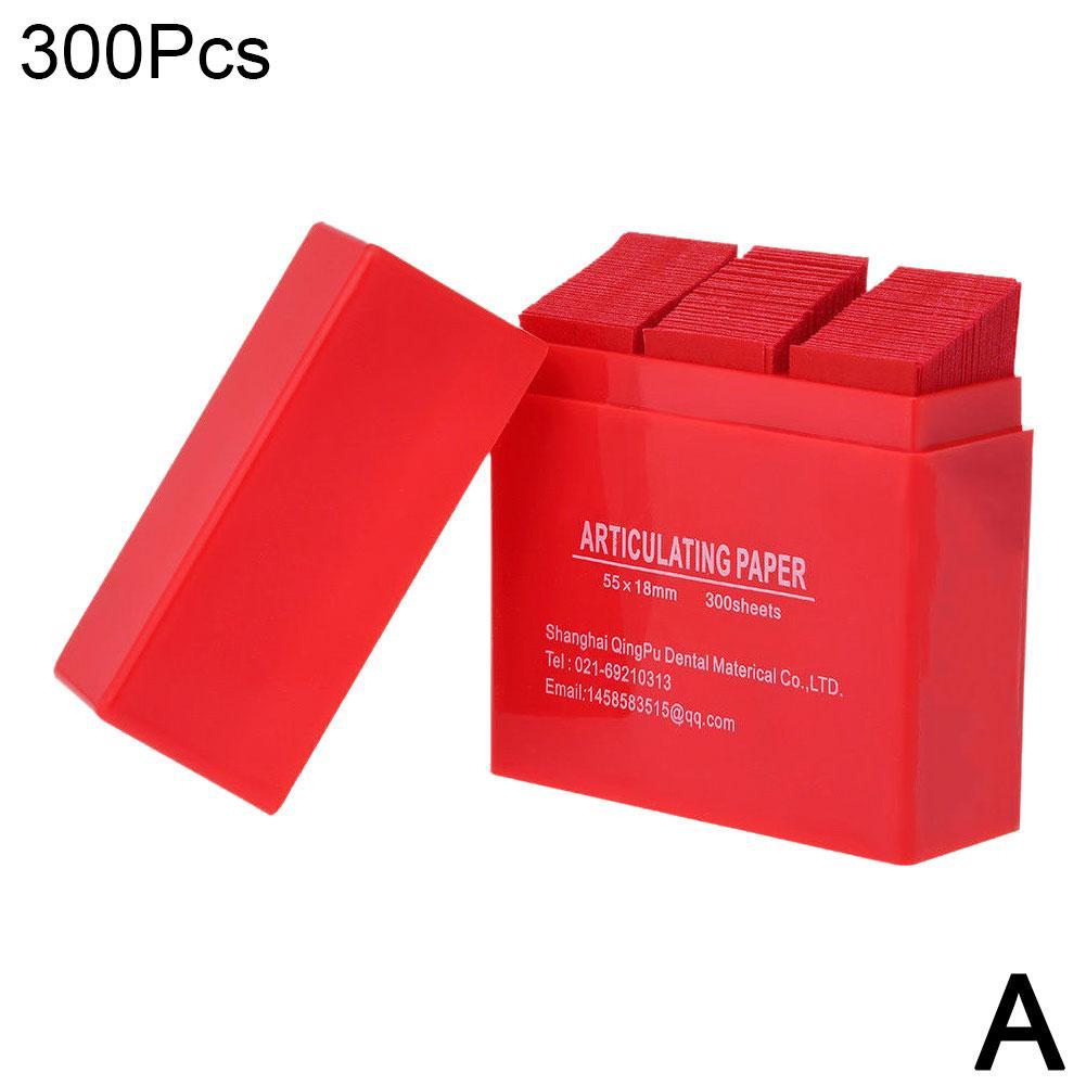 Новые высококачественные 300 листов/коробка стоматологической артикуляционной бумаги для зубов и полости рта стоматолога синие полоски полоски белого цвета J1M9