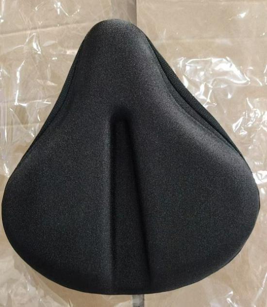 3D Ergonomic Silicone Bike Saddle Cover, High Elastic Shock Absorption, Breathable Non-Slip Cushion for Mountain Cycling