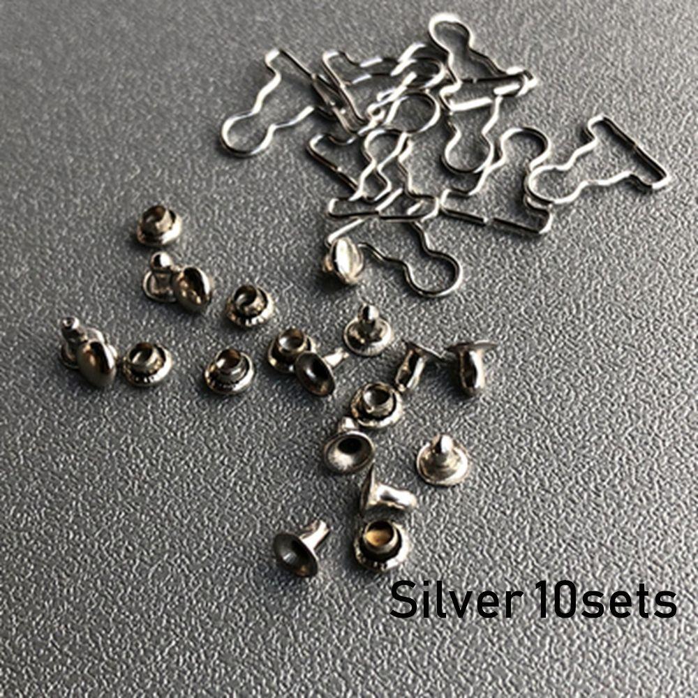 Mini DIY Sewing Accessory Doll Belt Buttons Dolls Buckles Trousers Bags Accessories Metal Buckle