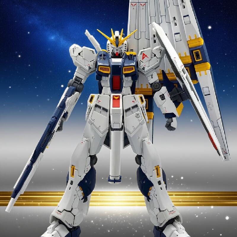 Rg 1/144 Rx-93 Nu Gudam Амуро Рей Сборная Модель Набор Фигурка Действия Пластиковая Модель Игрушки для Игр Мальчикам Сюрприз Подарок Коллекция Отаку