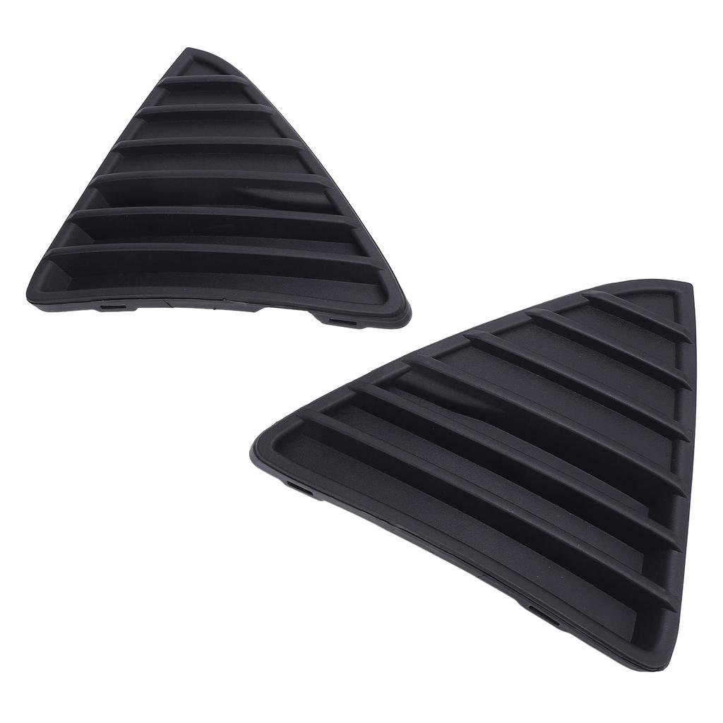 1 пара накладок на нижнюю решетку переднего бампера, хромированная отделка, спортивный вид, ударопрочные 1718737