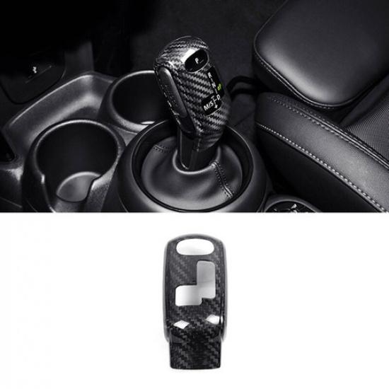 Carbon Fiber Gear Shift Knob Cover For MINI Cooper F55 F56 F57 F60 - LHD