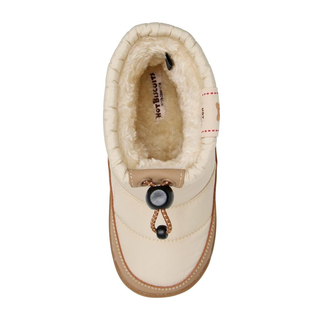 MIKIHOUSE HOT BISCUITS Ботинки, для мальчиков и девочек, детские, бежевые, размер 18 см, 73-9401-499