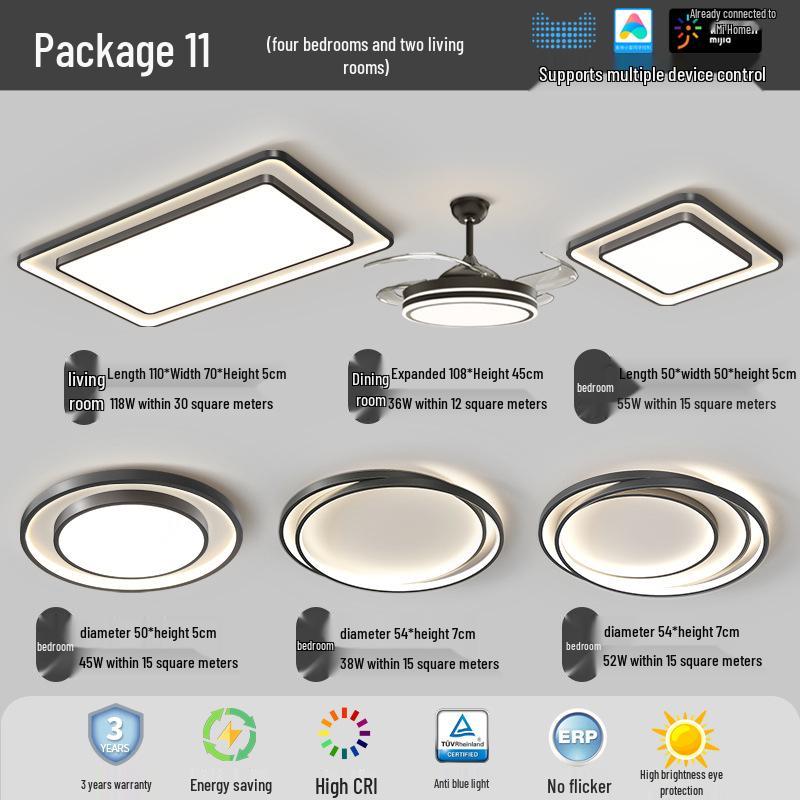 Minimalist High-End Italian Ceiling Light - 2025 Model for Living Room