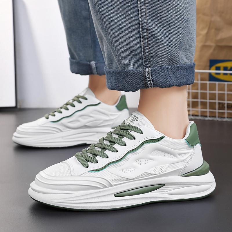 Student Casual Sports Shoes Breathable Soft Sole Four Season New Comfortable Outdoor Running Shoes Mesh Men's Shoes Male Sneaker