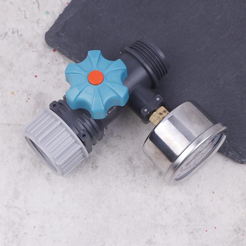 Pressure Regulator G3/4'' Adjustable Water Pressure Regulator Valve With Pressure Gauge Greenhouse Garden Irrigation Controller