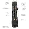 Заводской Hd Zoom 10-300x40 обновленный портативный монокуляр высокой мощности со штативом и держателем телефона для наблюдения за птицами