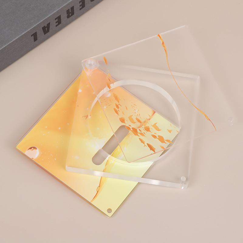 Цветной значок-дисплей, орнамент, акриловый значок серии CD, кирпичный дисплей, милый, полезный, стенд для значков, поклонники, преследующие его