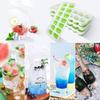 14 Holes Silicone Ice  for Cube Tray Ices Maker  for Mold Trays Containers with Cover