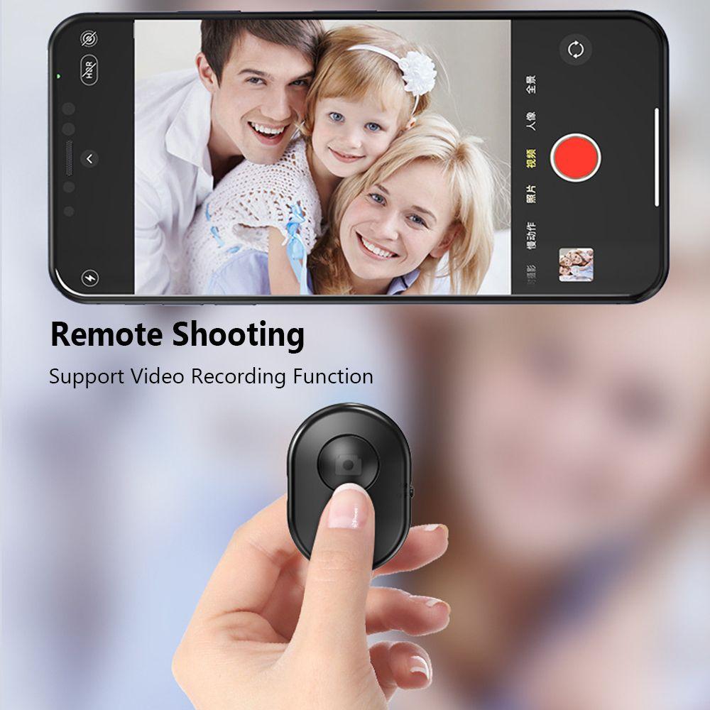 Camera Controller Rechargeable Remote Control Button Shutter Release Self-Timer Bluetooth Wireless