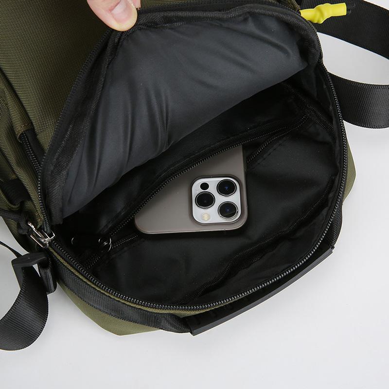 Мужская сумка через плечо из Оксфорда Однолямные сумки Большой объем Хранение Модная Много карманов Для деловых поездок Сумки через плечо Ежедневная сумка