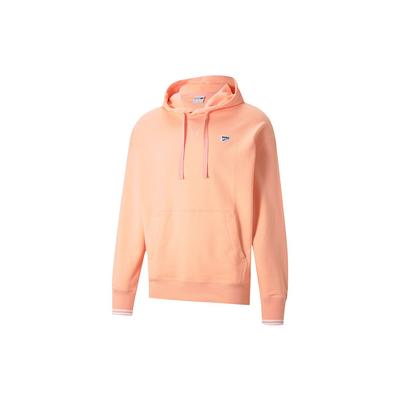 Puma Downtown вышитый логотип толстовка мужская топы абрикосово-красный 531430-26