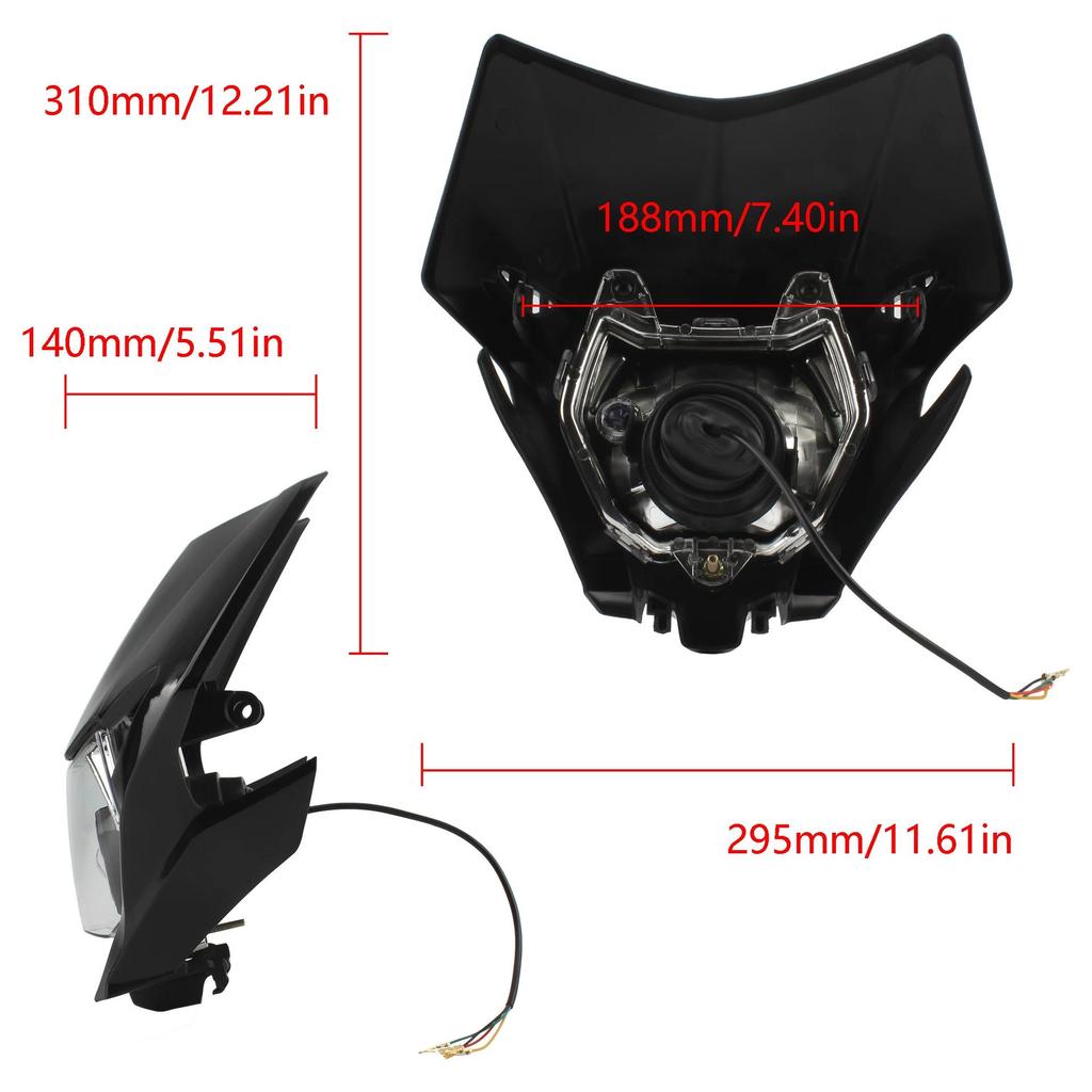 Внедорожная светодиодная фара для CRF 150L/250/450 - Аксессуар для передней модификации