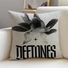 Alternative DDeftonesS Cushion Cover Breathable and skinfriendly linen pillowcase square removable and washable cushion