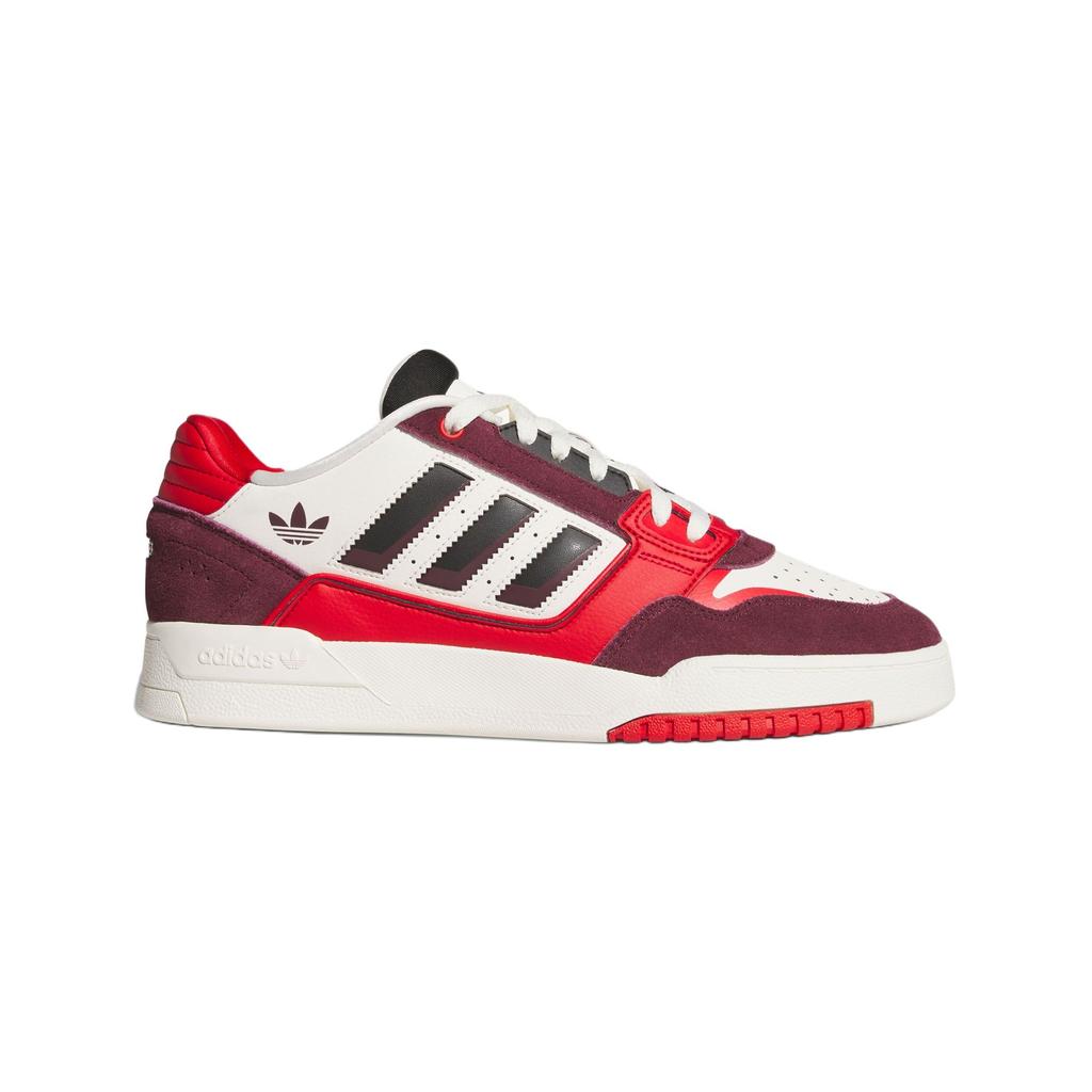 adidas Originals Drop Step 2.0 Низкие Скейтбордические Кроссовки Унисекс Белый Красный KJ1110