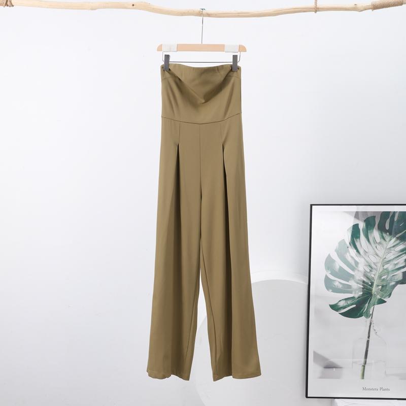 Однотонный женский комбинезон с открытой спиной, открытыми плечами, завязывающимися на талии карманами, широкими брюками, женское боди, летняя женская верхняя одежда