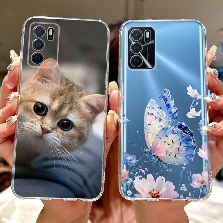 Чехол для Oppo A16 Чехол для Oppo A16s CPH2271 Роскошный Чехол с Рисунком Цветов Мягкий Тонкий Чехол для Телефона Для Oppo A16k A 16 e OppoA16 s Чехлы Сумки