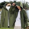 Mountain Style Outdoor Windproof and Waterproof Jacket, Trendy Men's Spring and Autumn American Functional Mountaineering Workwear Jacket