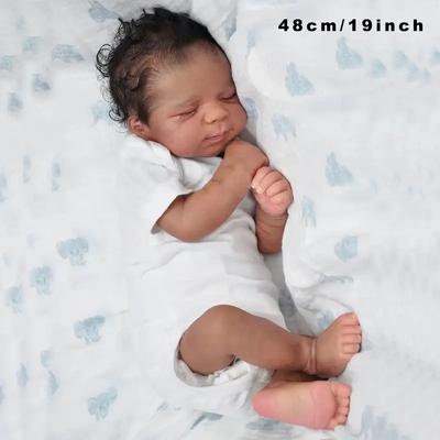 Кукла Reborn Doll Deep Skin Rebirth Doll Милая праздничная игрушка-компаньон для куклы