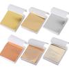 100Pcs Imitation Gold Foil Paper Leaf Sheets for Gilding Funiture Lines Wall Craft Home Decoration Wedding Party Gift DIY Nail