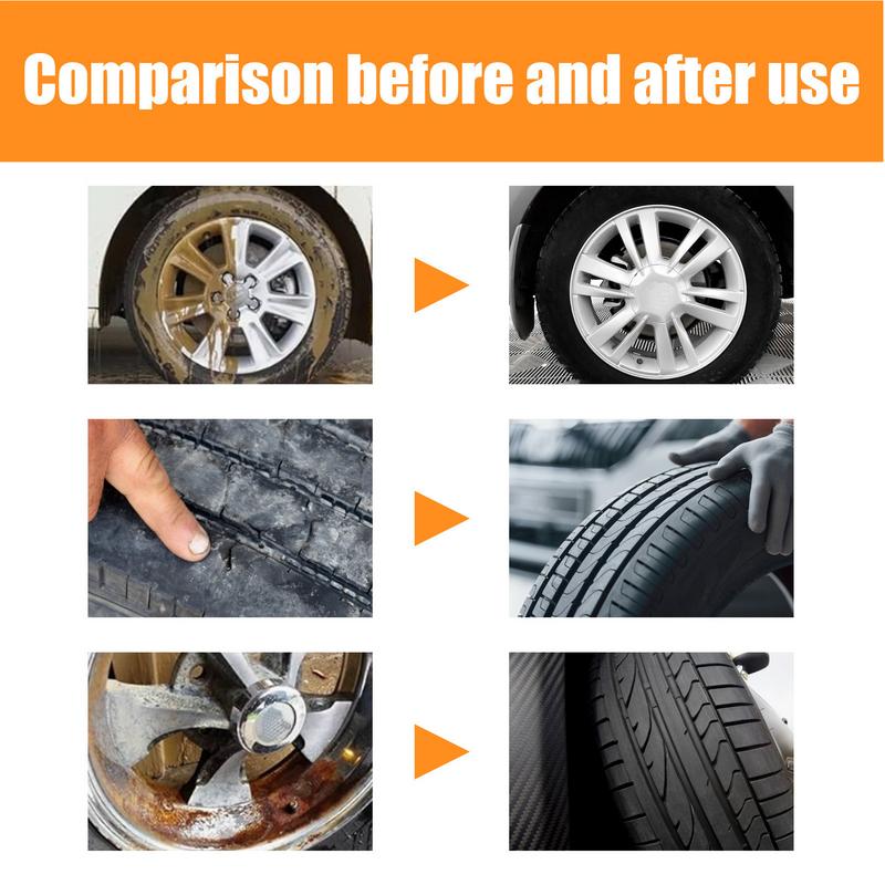 Колесный блеск для автомобильных шин 120 мл Мягкое защитное средство для шин автомобиля Эффективные долговечные средства для ухода за шинами Для ухода за автомобилем
