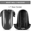 Motorcycle Rear Mudguard Splash Guard Wheel Tire Hugger Proof for Yamaha YZF R1 1998 1999 2000 2001 YZF R1 1998-2001 Accessories