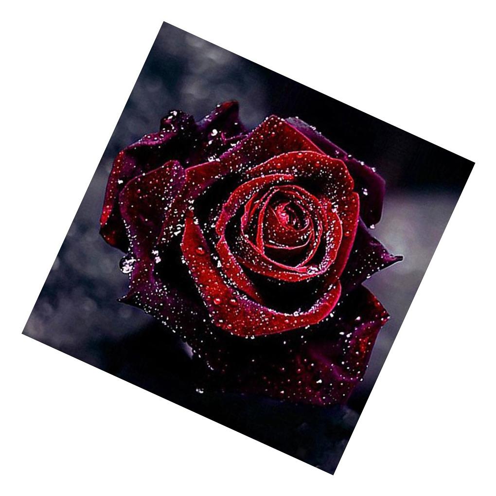 5D алмазная живопись набор красная роза полная дрель стразы сделай сам вышивка крестом