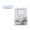 High Strength V-Type Hairpin Torsion Springs 45Pcs 0.5-2.5mm Wire Dia for Toy Making Electronics Repair