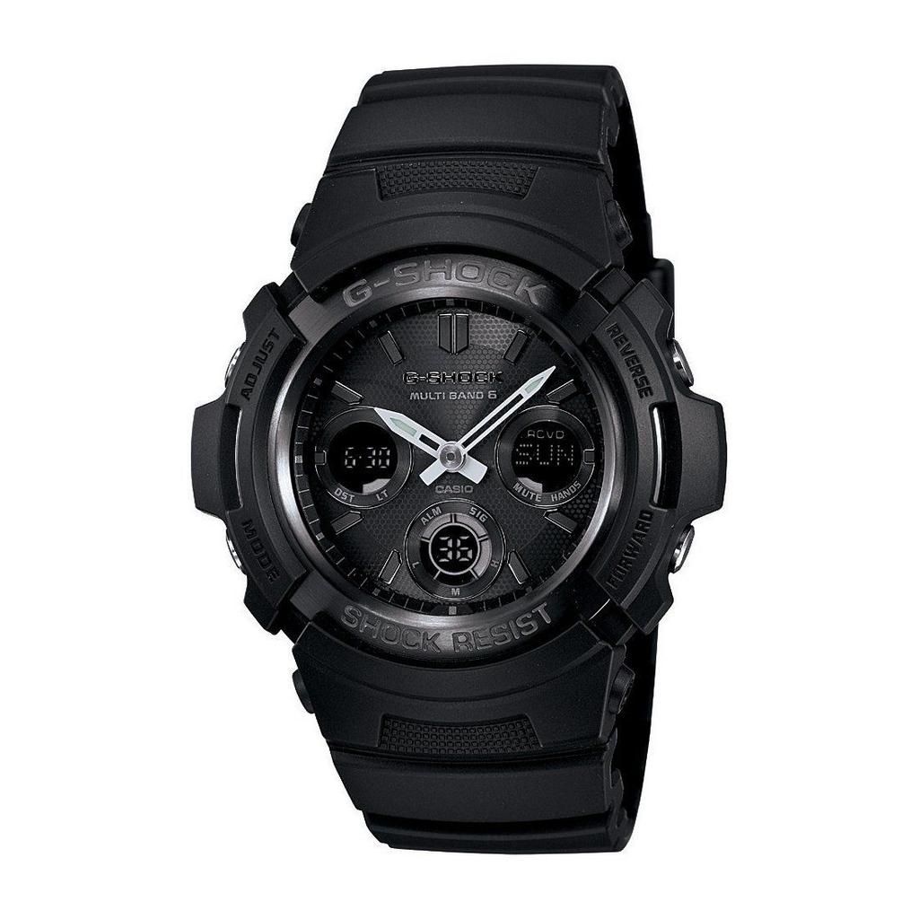 Мужские наручные часы Casio G-SHOCK FIRE PACKAGE12 Tough Solar с радиосинхронизацией MULTIBAND 6 AWG-M100B-1A.