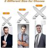 3 Pairs Of Stainless Steel Collar Reinforcement, Collar Stay Shirt Collar Botao