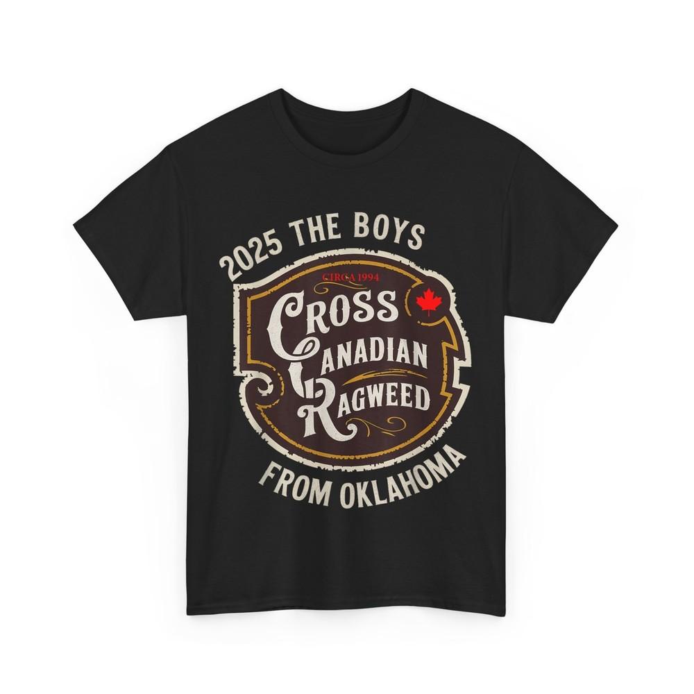 Cross Canadian Ragweed Концерт 2025 The Boys From Oklahoma Винтажная футболка