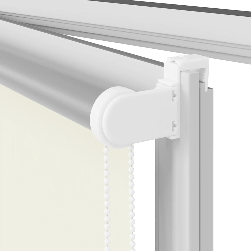 Blackout Roller Blind Cream White 150x150 cm Fabric Width 146.6 cm
