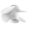 Marine Outboard Propeller 4 Blades 10 38x13in RH Aluminum Alloy Fit for Yamaha 25?60HP Engine