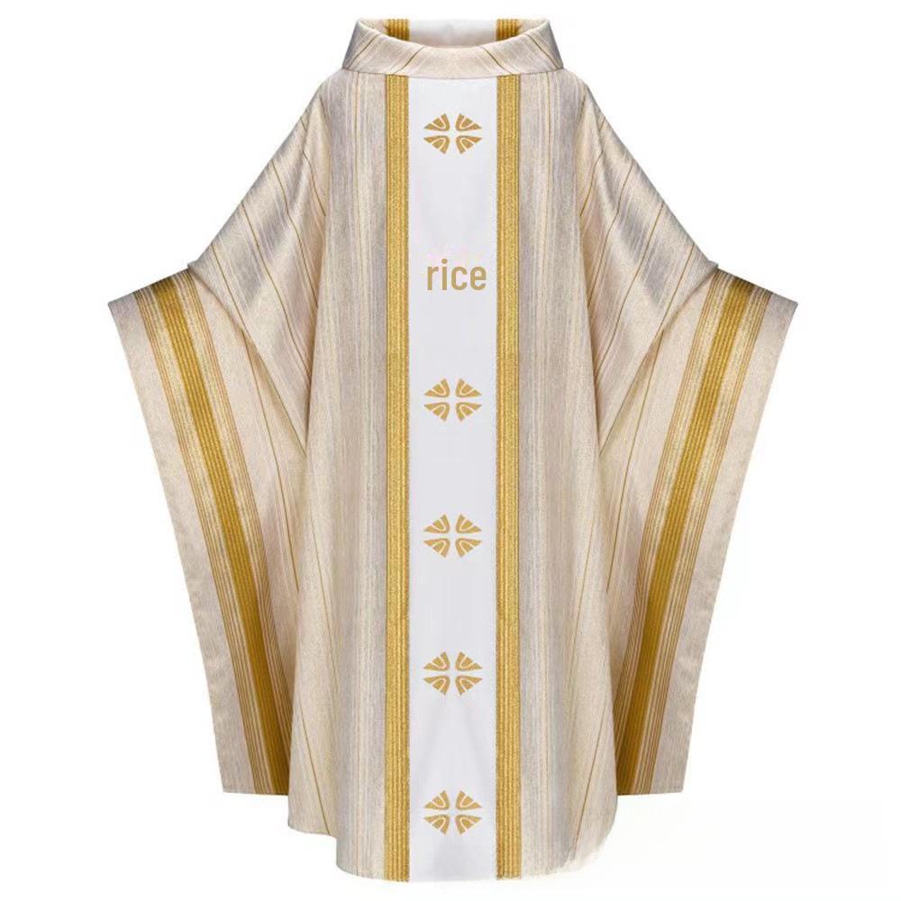 Ретро-халат в ближневосточном стиле с накидкой и отворотом для женщин и мужчин