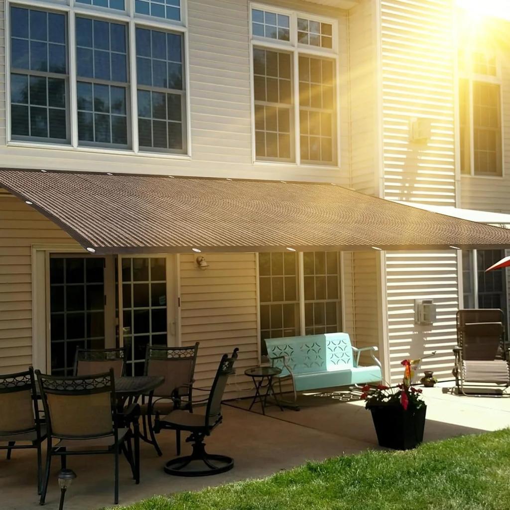 100% полиэстер садовая пергола водонепроницаемая солнцезащитная сетка балконная защитная сетка для защиты от ветра ограждение сетка