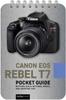 Книга Canon EOS Rebel T7 Pocket Guide